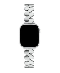 Apple Watch Uyumlu Metal Paslanmaz Celik Helix Loop Kordon