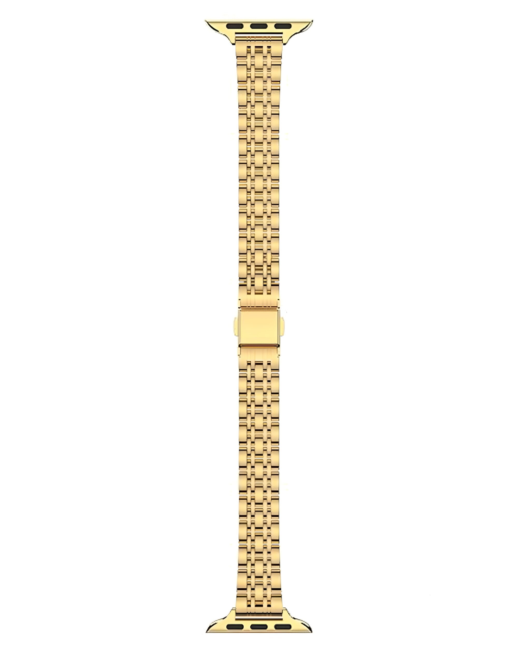 Apple Watch Uyumlu Metal Paslanmaz Çelik Slim Jubilee Loop Kordon