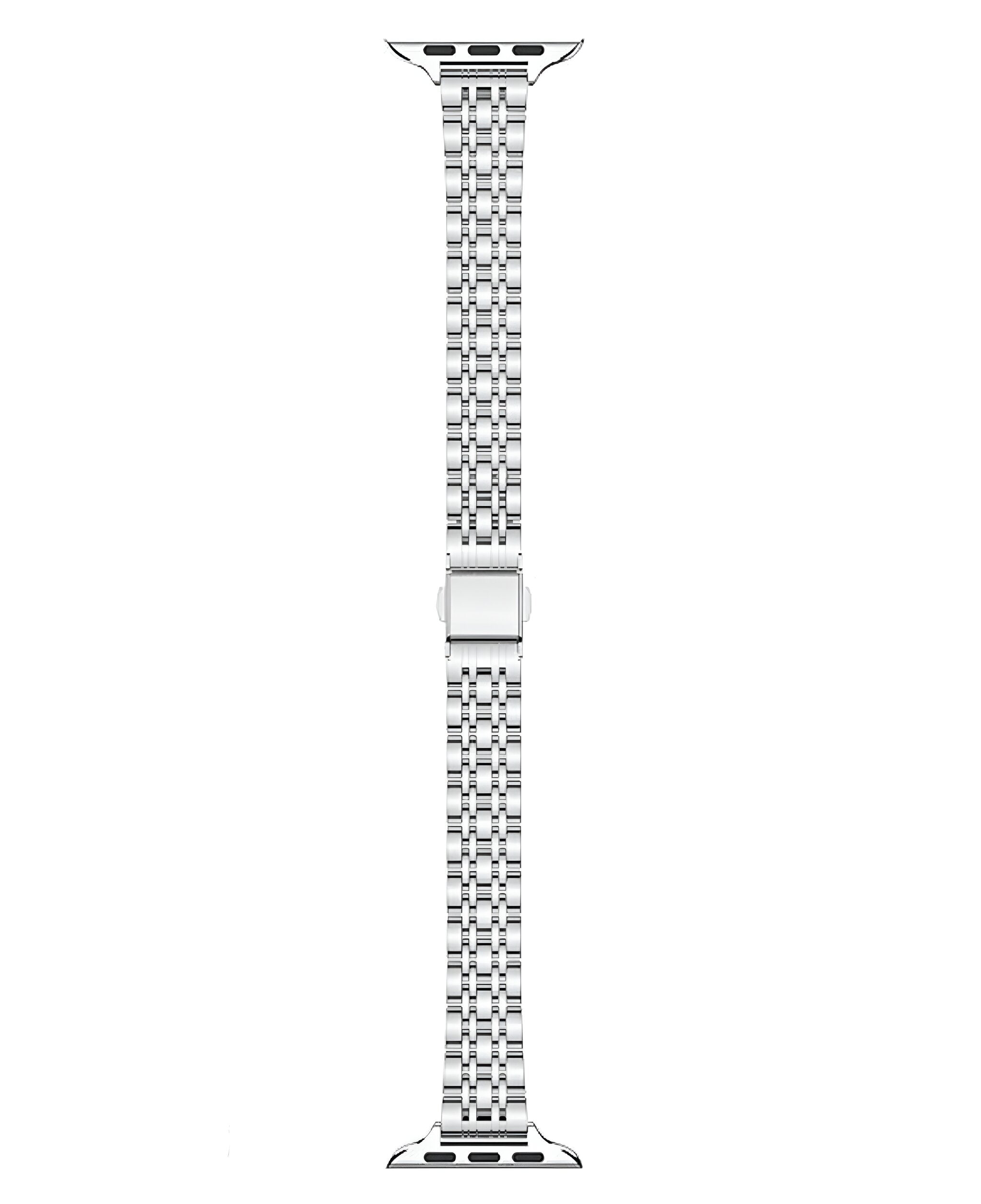 Apple Watch Uyumlu Metal Paslanmaz Çelik Slim Jubilee Loop Kordon