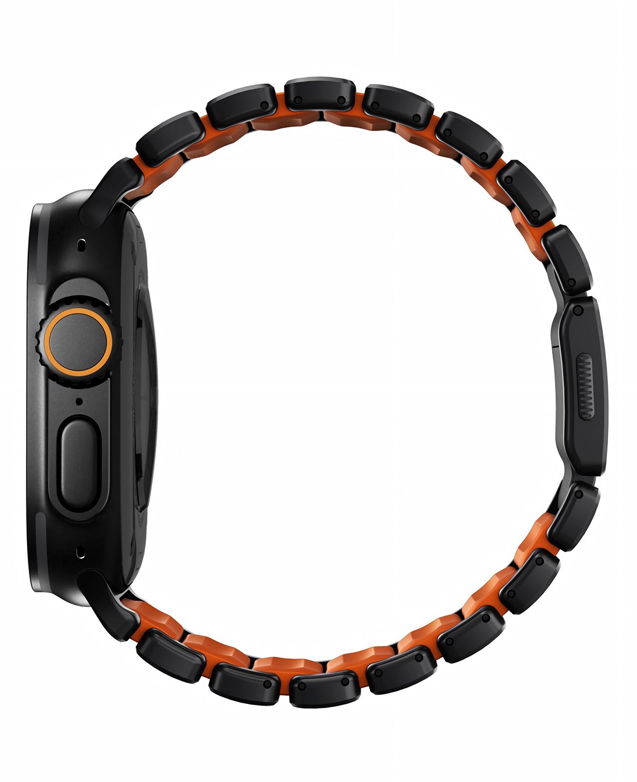 Apple Watch Uyumlu Metal Paslanmaz Celik Orion Loop Kordon