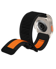 Apple Watch Uyumlu Örgü Kumaş Tactical Ranger Loop Kordon