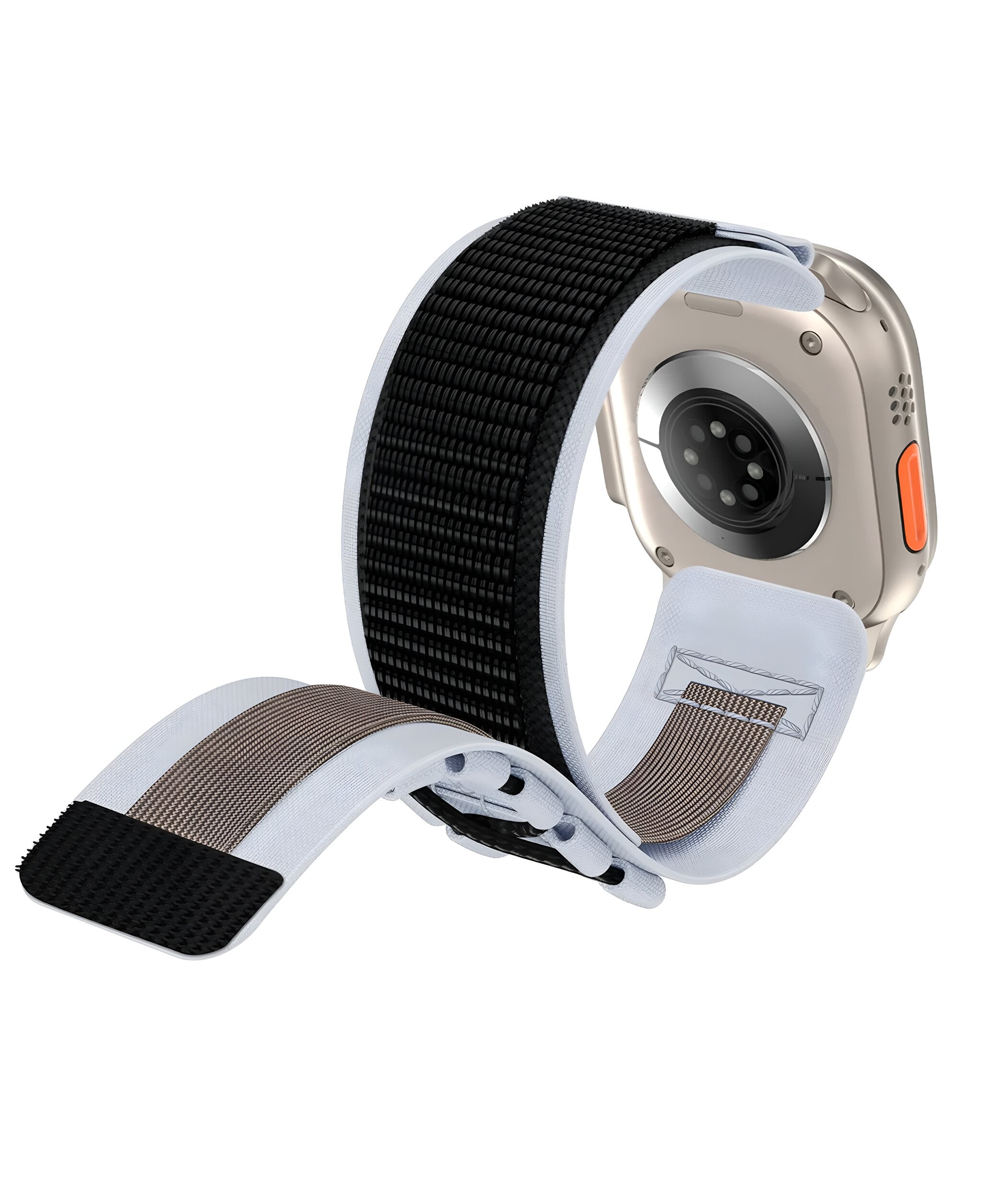 Apple Watch Uyumlu Örgü Kumaş Tactical Ranger Loop Kordon
