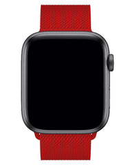 Apple Watch Uyumlu Metal Paslanmaz Çelik Milano Loop Kordon