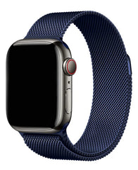 Apple Watch Uyumlu Metal Paslanmaz Çelik Milano Loop Kordon