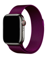 Apple Watch Uyumlu Metal Paslanmaz Çelik Milano Loop Kordon