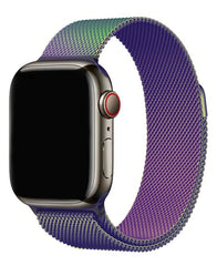 Apple Watch Uyumlu Metal Paslanmaz Çelik Milano Loop Kordon