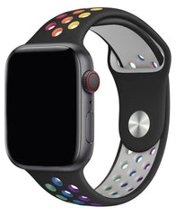 Apple Watch Uyumlu Delikli Spor Silikon Trou Loop Kordon