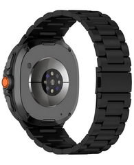 Samsung Galaxy Watch 8 9 40mm / 44mm - Watch 8 Classic 46mm Uyumlu Metal Paslanmaz Çelik Oyster Loop Kordon