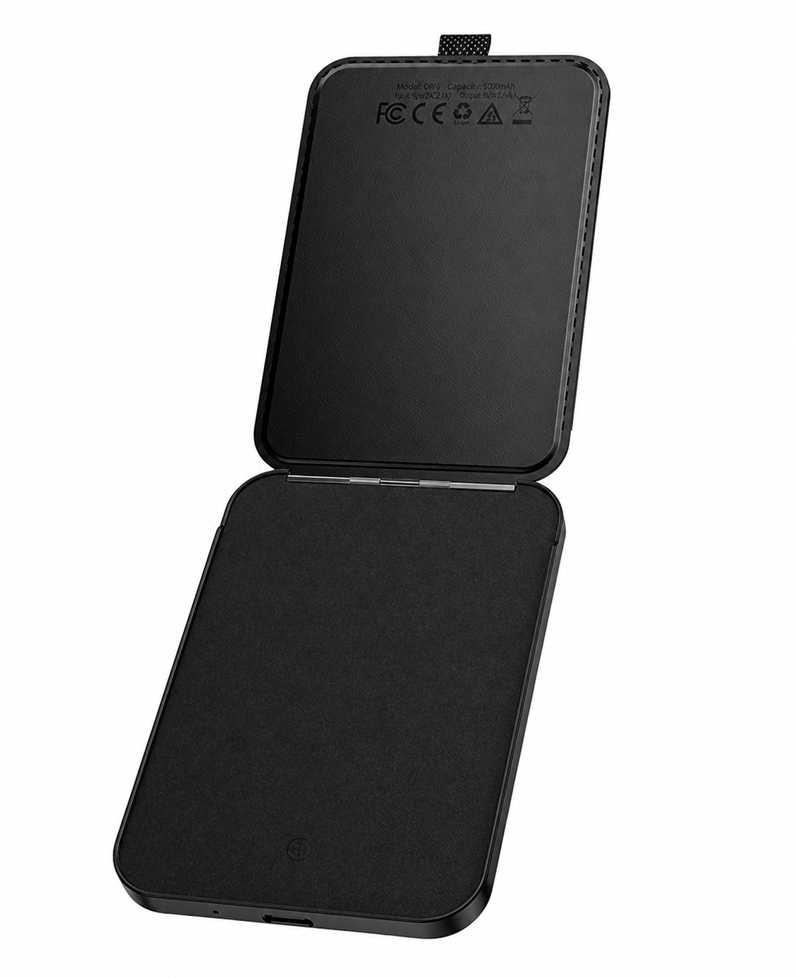 Hoco. E91I Tiger Smart Apple Find My Özellikli Kablosuz Şarj Destekli Standlı Magsafe Kartlık