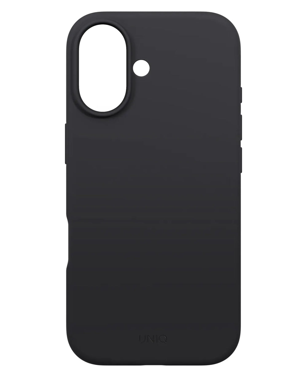 iPhone 17 uyumlu Uniq Lino Hybrid Magsafe kılıfın pembe rengi.