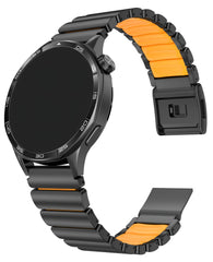 Huawei Watch GT GT2 GT2E GT3 GT4 GT5 GT6 GT7 Pro Se Elite 46mm Uyumlu 22mm Manyetik Tokalı Metal Kordon