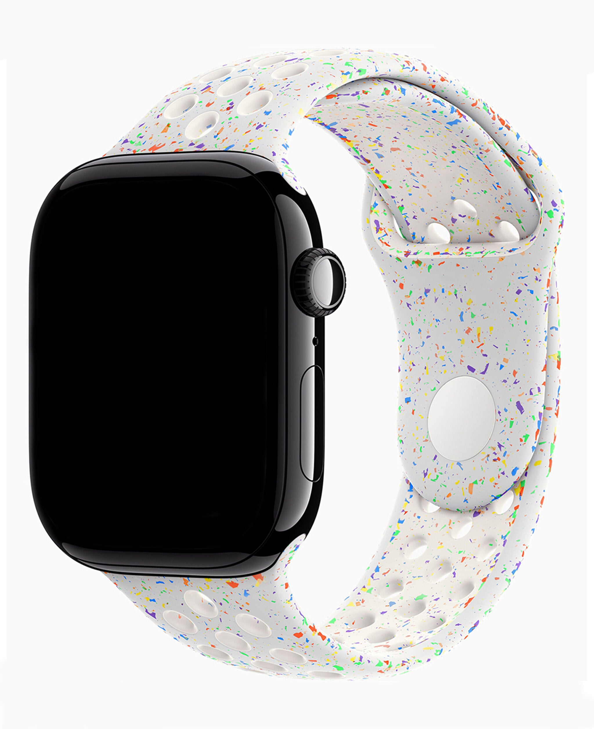 Apple Watch Uyumlu Delikli Spor Silikon Trou Loop Kordon