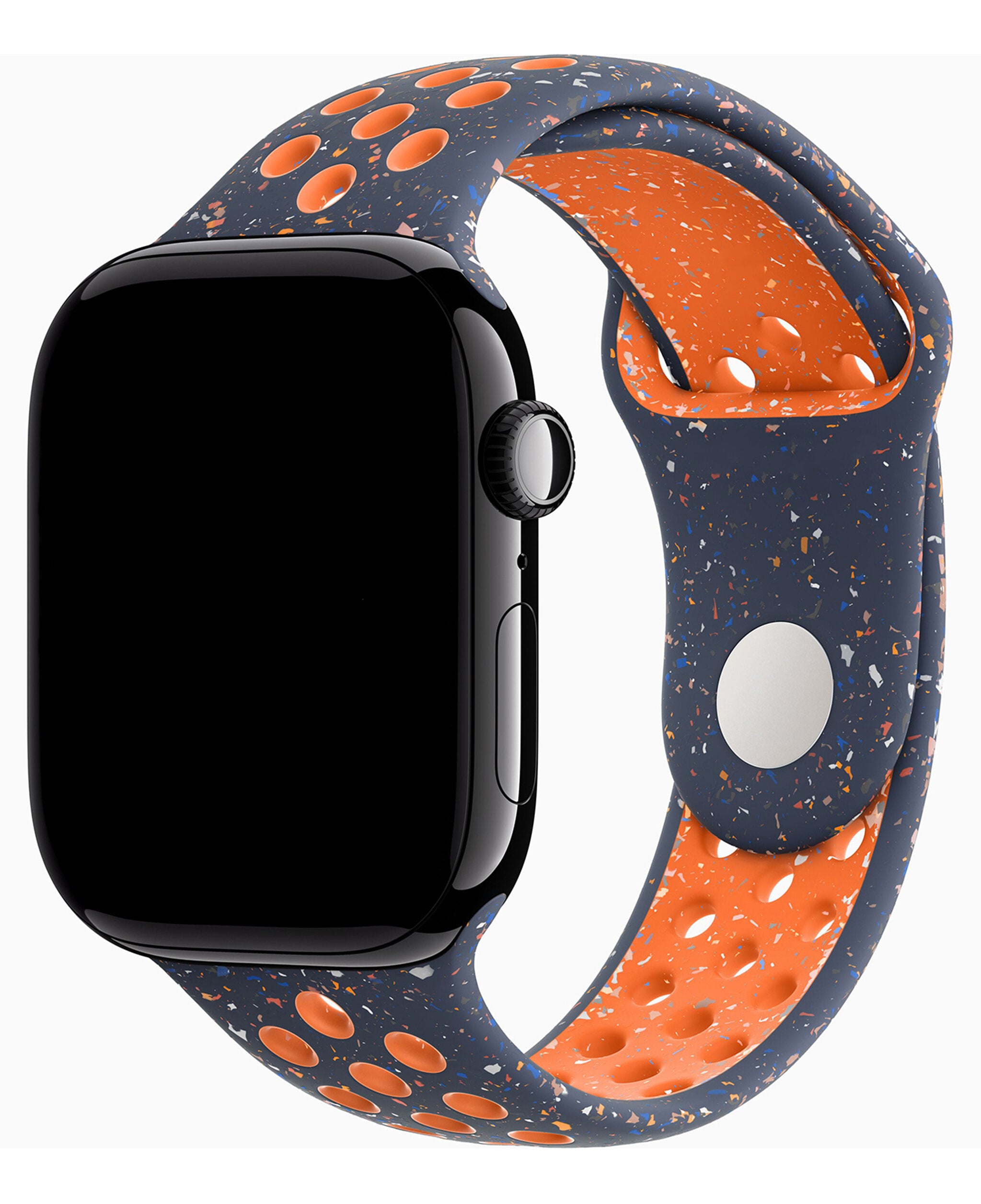 Apple Watch Uyumlu Delikli Spor Silikon Trou Loop Kordon