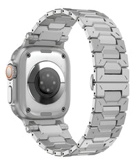 Apple Watch Uyumlu Armor Bakla Paslanmaz Çelik Metal Loop Kordon