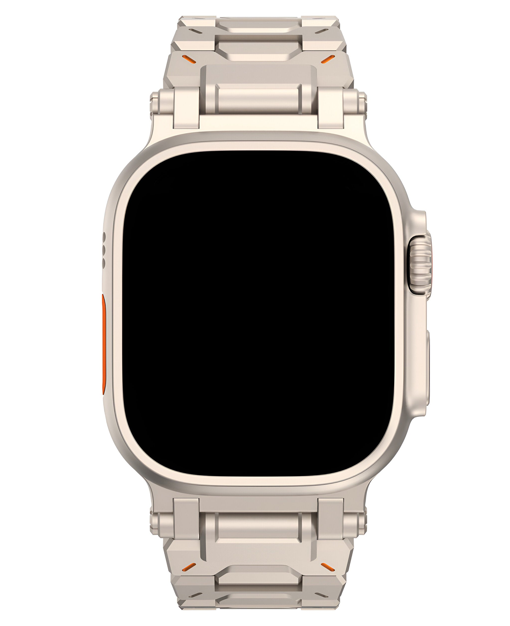 Apple Watch Uyumlu Armor Bakla Paslanmaz Çelik Metal Loop Kordon