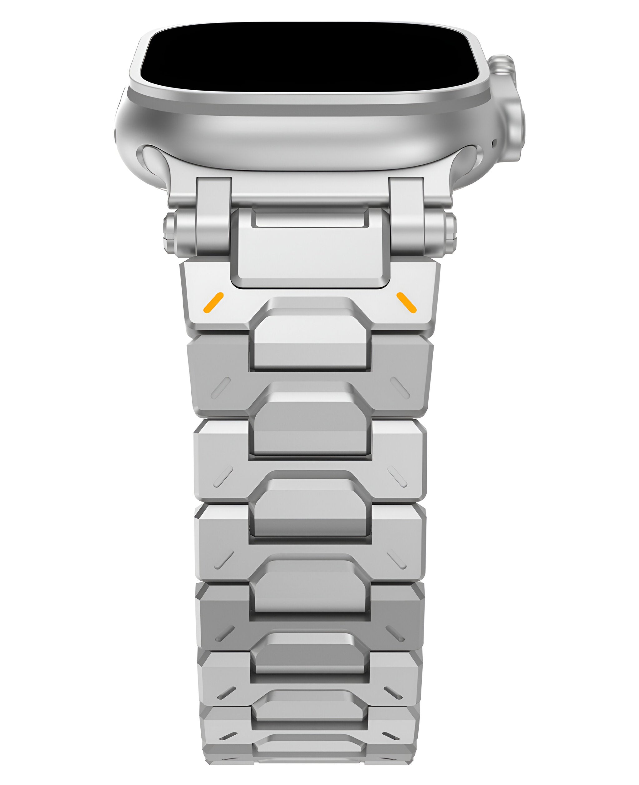 Apple Watch Uyumlu Armor Bakla Paslanmaz Çelik Metal Loop Kordon