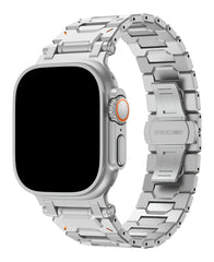 Apple Watch Uyumlu Armor Bakla Paslanmaz Çelik Metal Loop Kordon