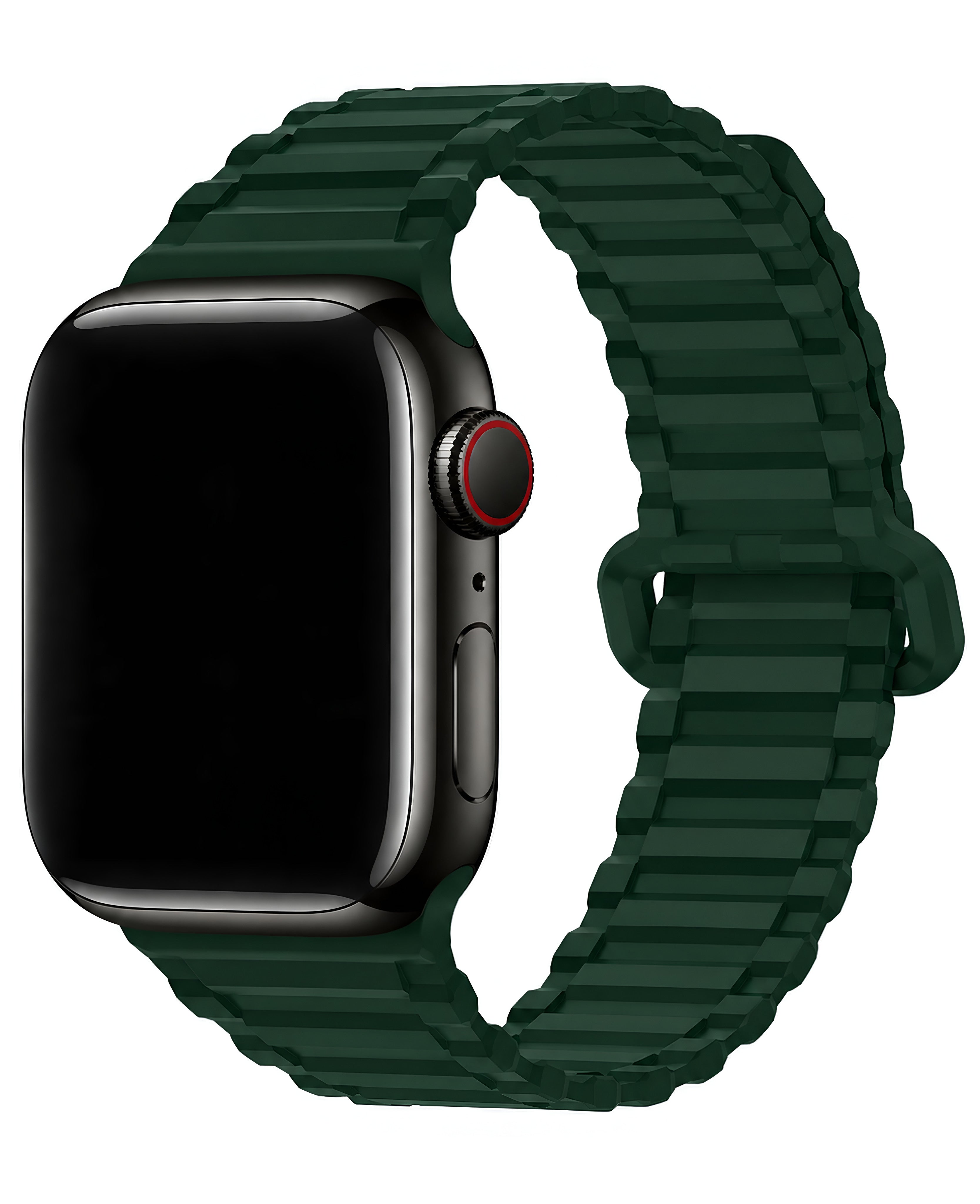 Hoco. Apple Watch Uyumlu Tokalı Manyetik Silikon Ribex Loop Kordon