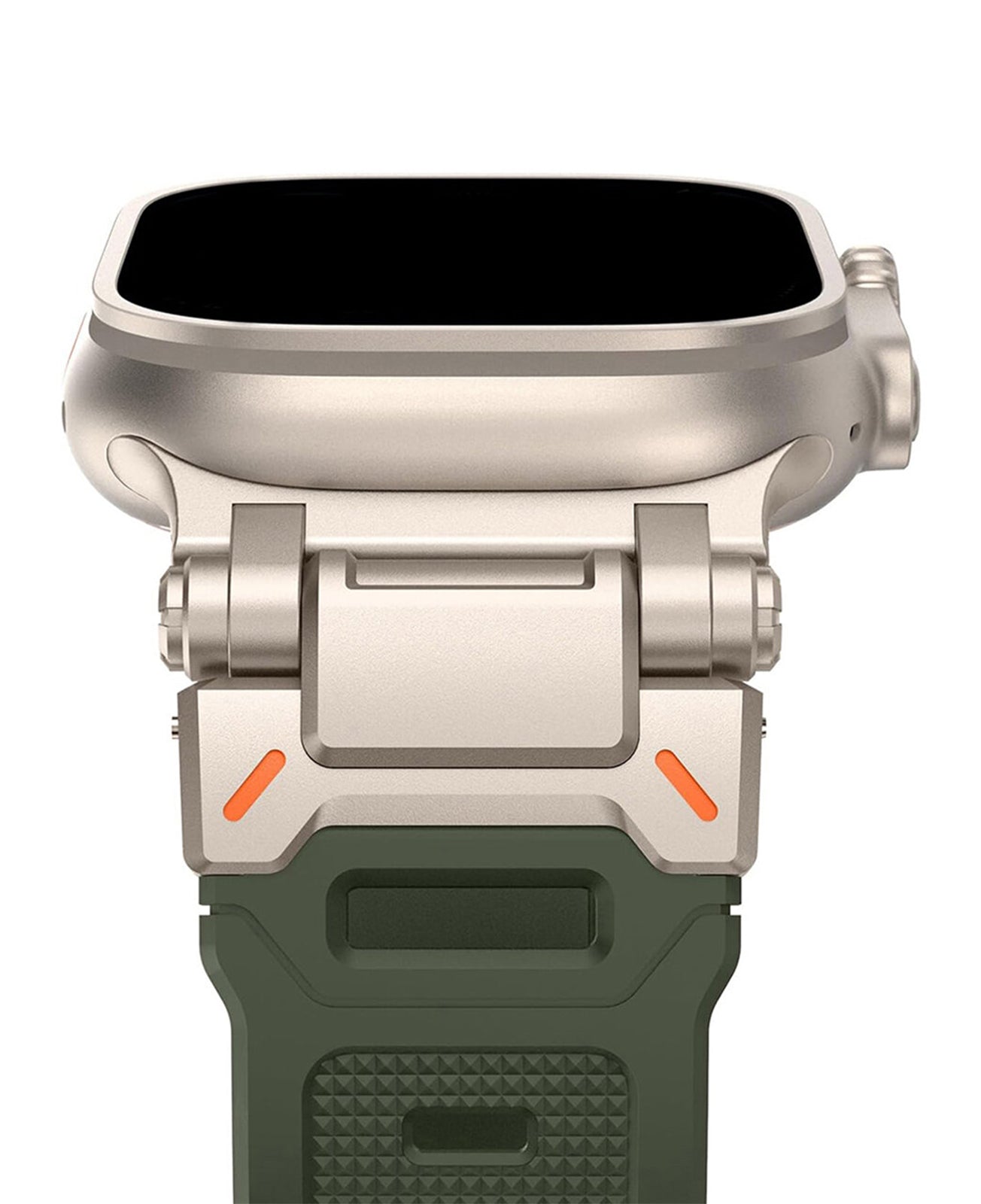 Metal Tokalı Silikon Rugged Loop Kordon