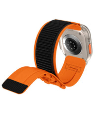 Apple Watch Uyumlu Örgü Kumaş Tactical Ranger Loop Kordon