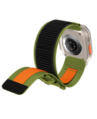 Apple Watch Uyumlu Örgü Kumaş Tactical Ranger Loop Kordon