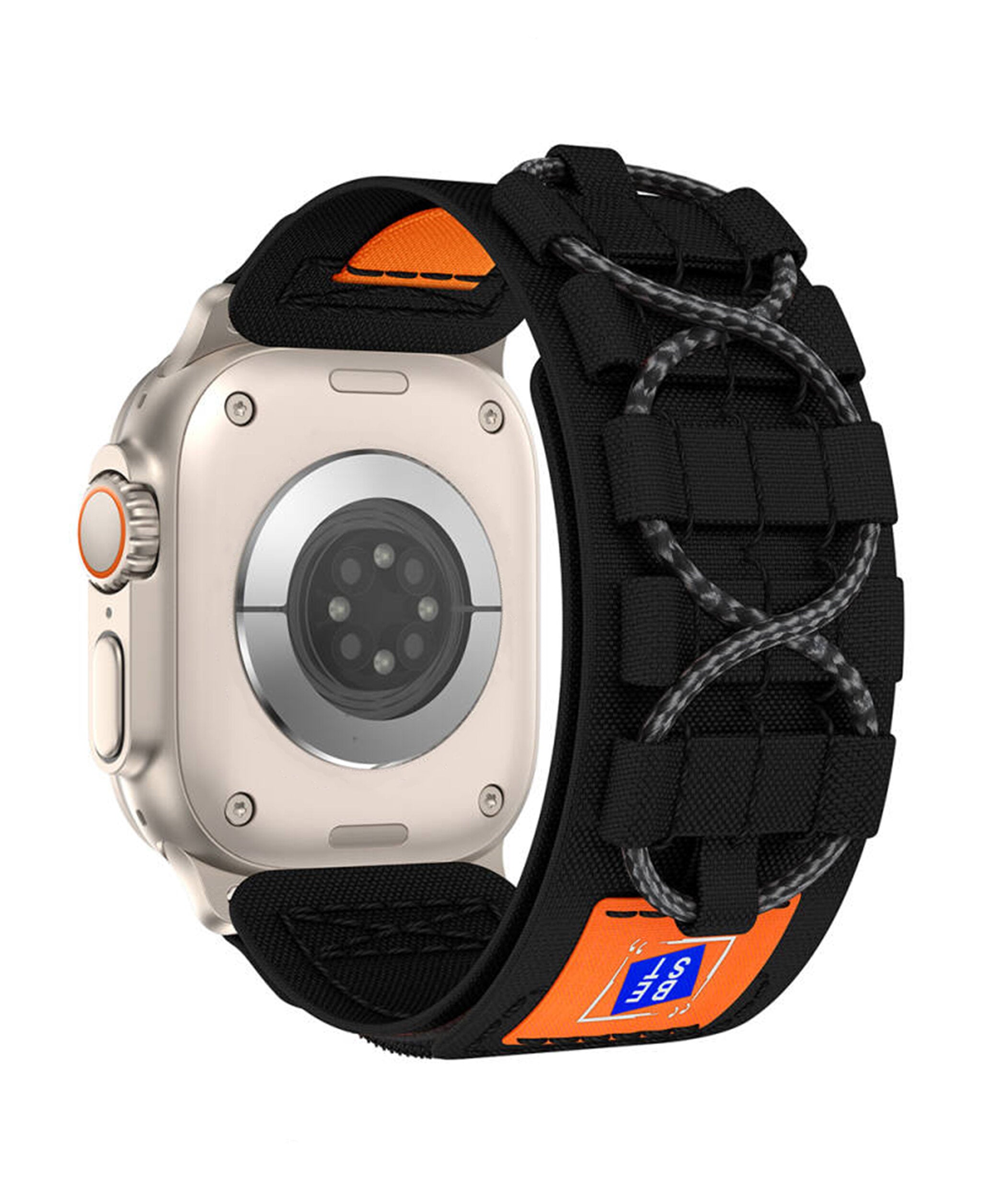 Apple Watch Uyumlu Örgü Kumaş Tactical Ranger Loop Kordon