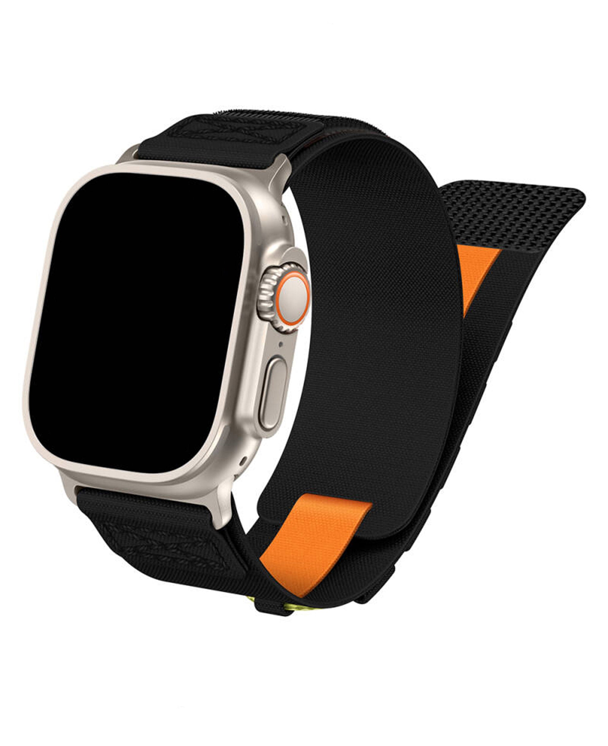 Apple Watch Uyumlu Örgü Kumaş Tactical Ranger Loop Kordon