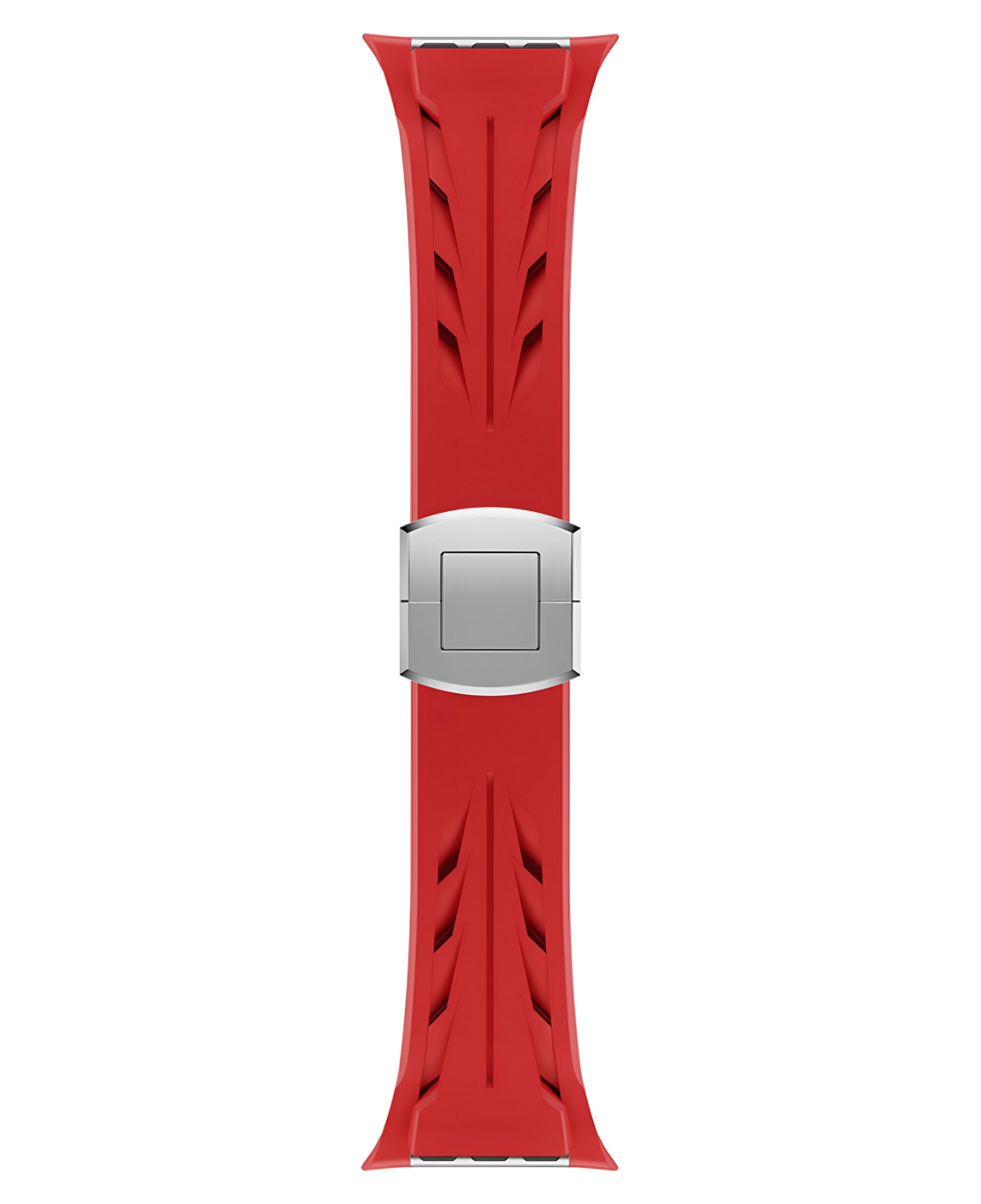 Apple Watch Uyumlu Metal Tokalı Silikon Apex Loop Kordon
