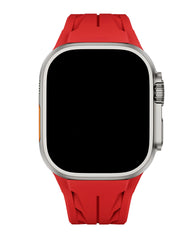 Apple Watch Uyumlu Metal Tokalı Silikon Apex Loop Kordon