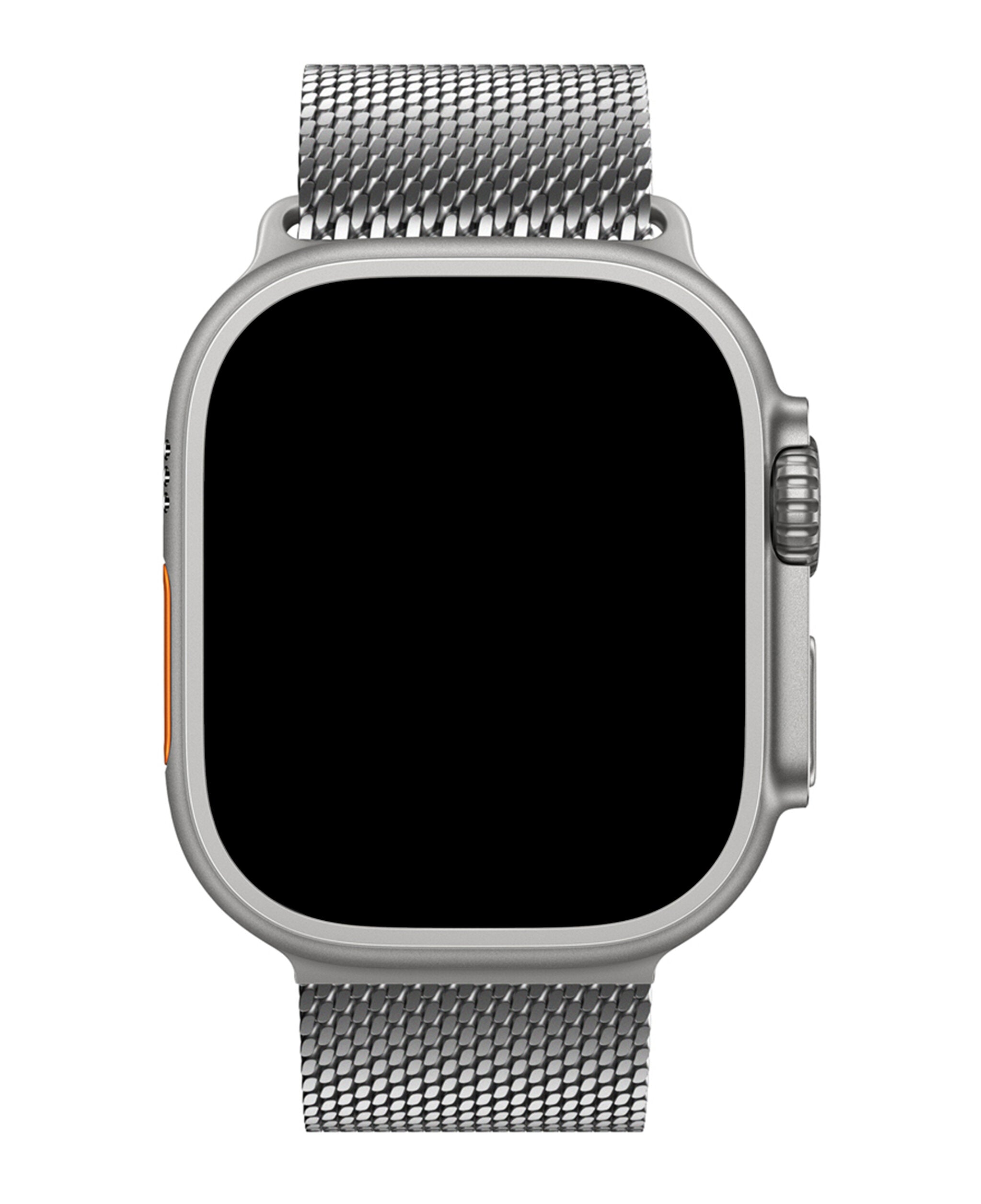 Apple Watch Uyumlu Metal Hasır Paslanmaz Çelik Amares Loop Kordon