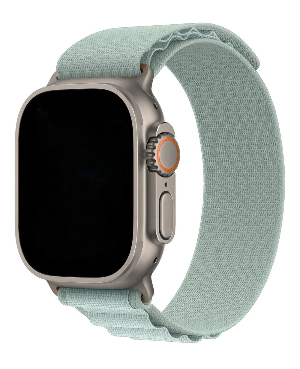 Apple Watch Uyumlu Alpine Loop Kordon - Çağla Yeşil - Strapg