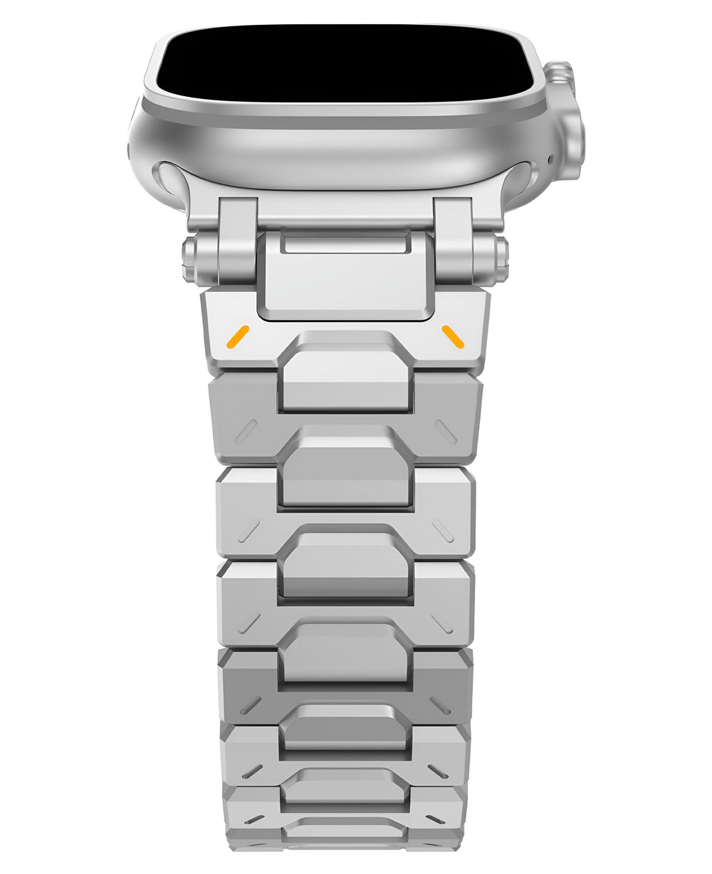Apple Watch Uyumlu Armor Bakla Paslanmaz Çelik Metal Loop Kordon - Strapg