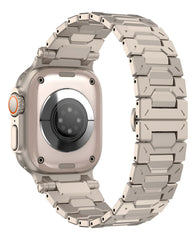 Apple Watch Uyumlu Armor Bakla Paslanmaz Çelik Metal Loop Kordon - Strapg
