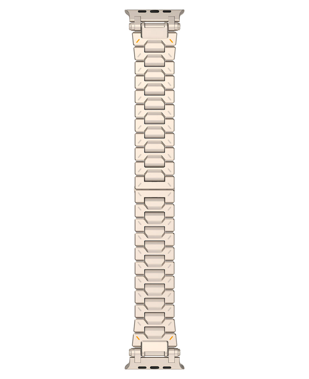 Apple Watch Uyumlu Armor Bakla Paslanmaz Çelik Metal Loop Kordon - Strapg
