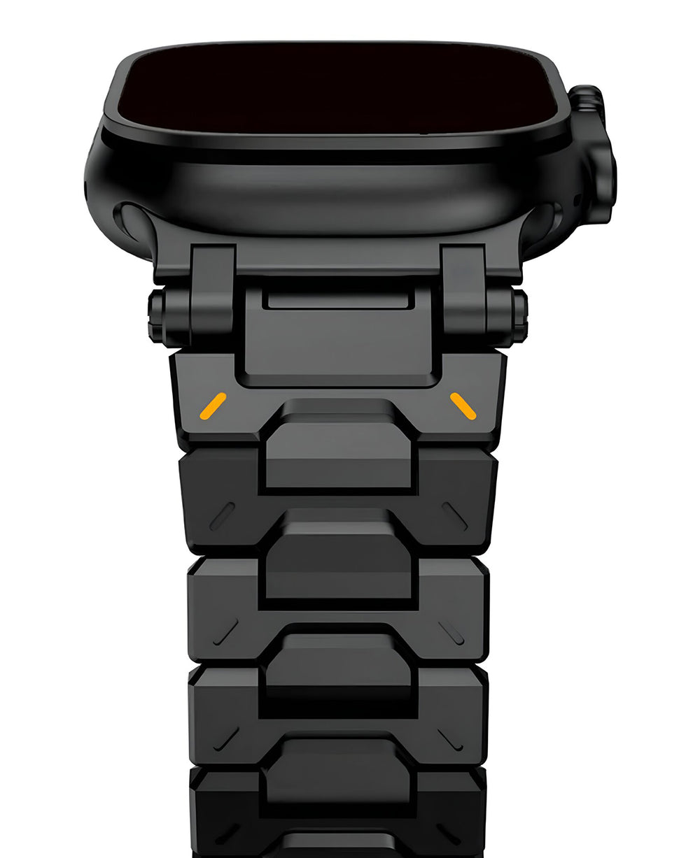 Apple Watch Uyumlu Armor Bakla Paslanmaz Çelik Metal Loop Kordon - Strapg
