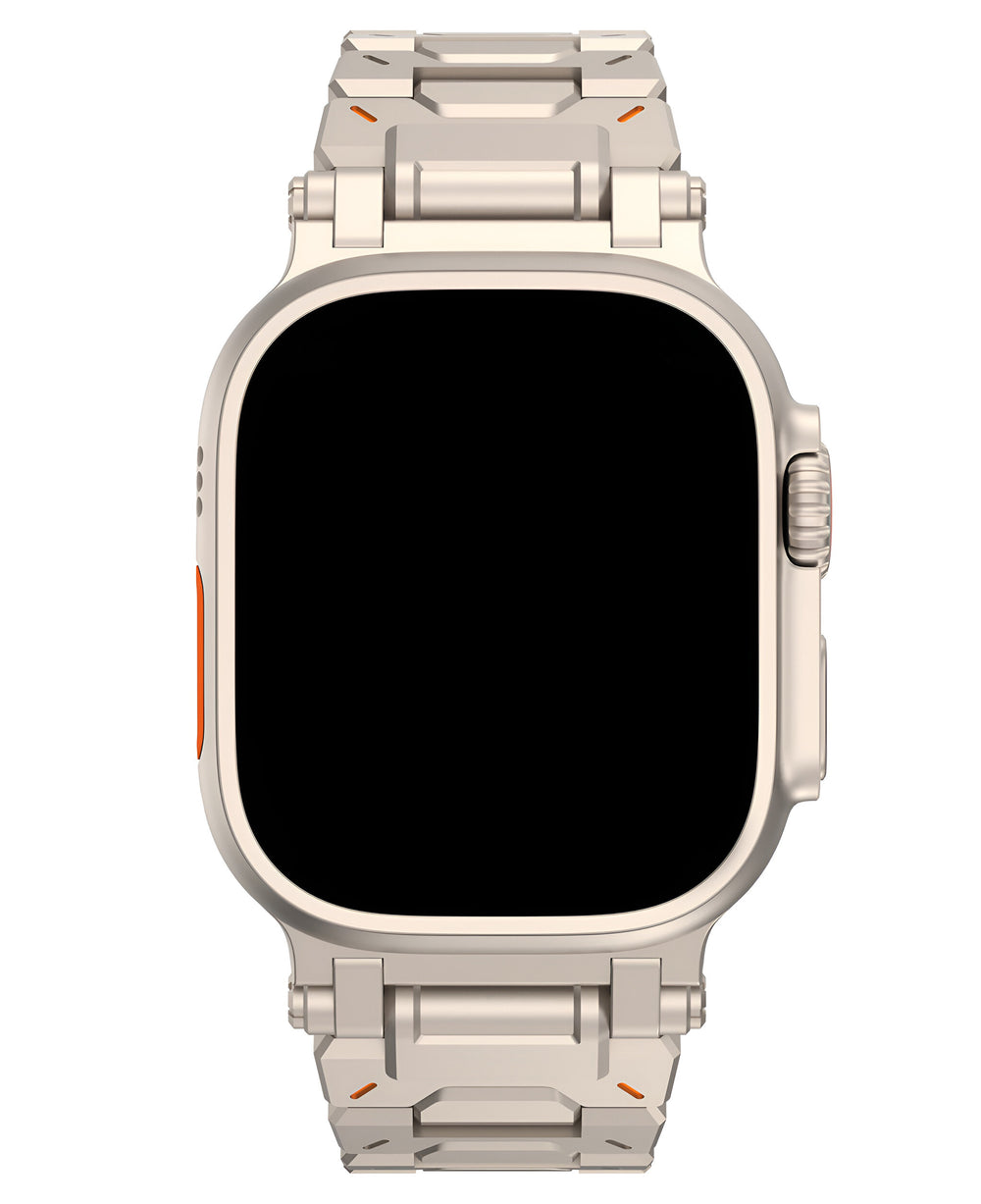Apple Watch Uyumlu Armor Bakla Paslanmaz Çelik Metal Loop Kordon - Strapg