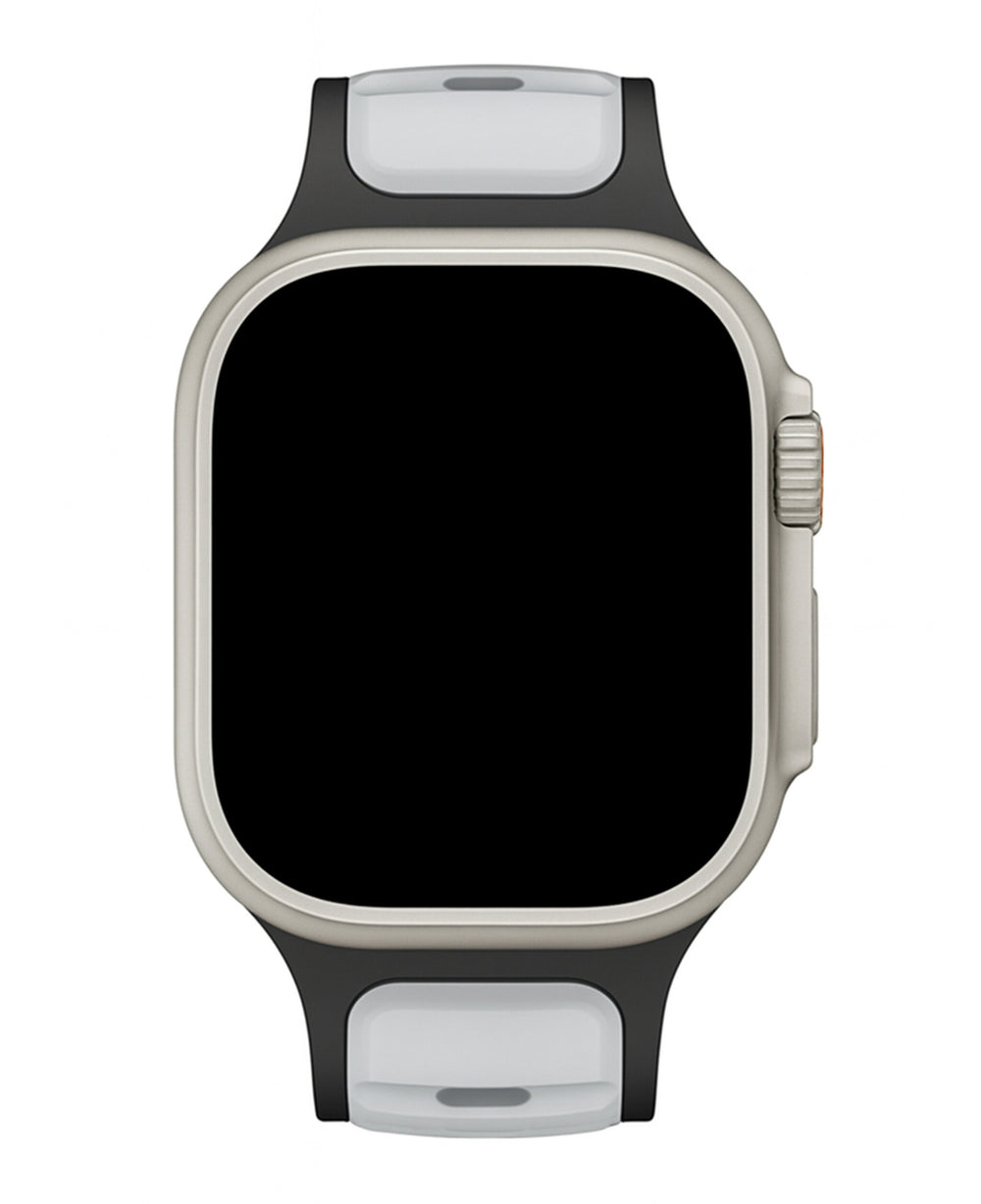Apple Watch Uyumlu Çift Renk Silikon Twinpair Loop Kordon - Strapg