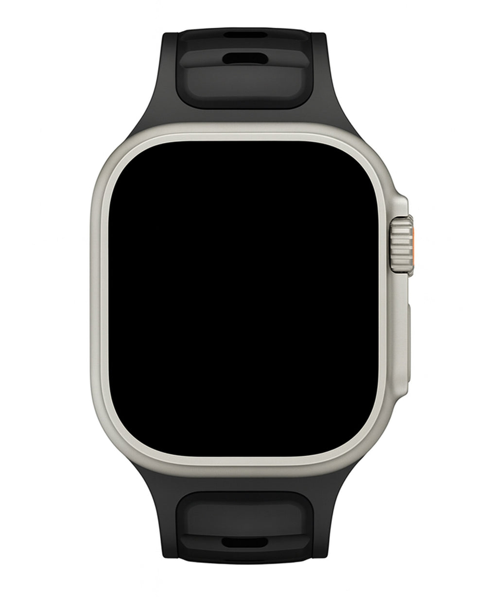 Apple Watch Uyumlu Çift Renk Silikon Twinpair Loop Kordon - Strapg