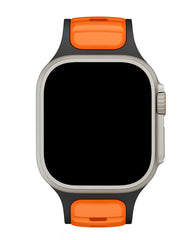 Apple Watch Uyumlu Çift Renk Silikon Twinpair Loop Kordon - Strapg