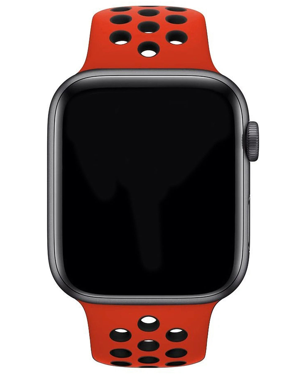 Apple Watch Uyumlu Delikli Spor Silikon Trou Loop Kordon - Strapg