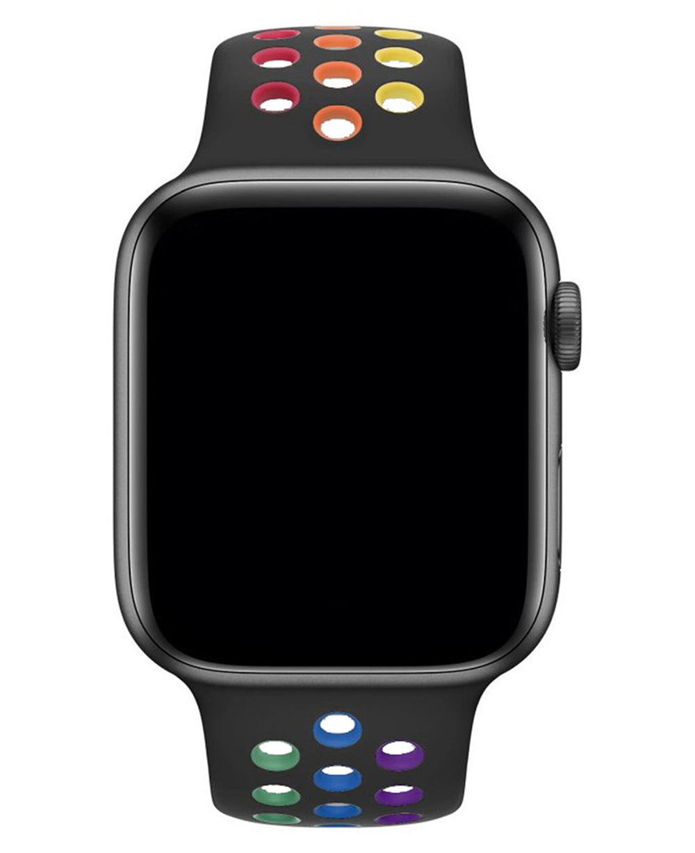 Apple Watch Uyumlu Delikli Spor Silikon Trou Loop Kordon - Strapg