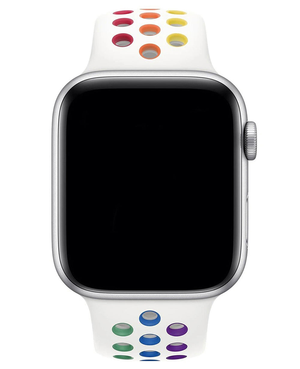 Apple Watch Uyumlu Delikli Spor Silikon Trou Loop Kordon - Strapg