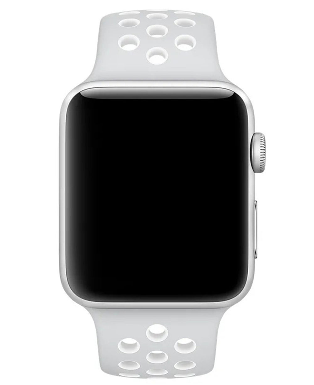 Apple Watch Uyumlu Delikli Spor Silikon Trou Loop Kordon - Strapg