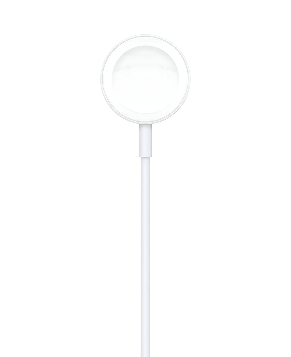 Apple Watch Uyumlu Manyetik Hızlı Şarj Kablosu Type-C 1 Metre - Beyaz - Strapg
