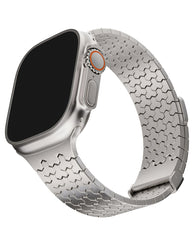 Apple Watch Uyumlu Manyetik Titanyum Nobex Loop Kordon - Strapg