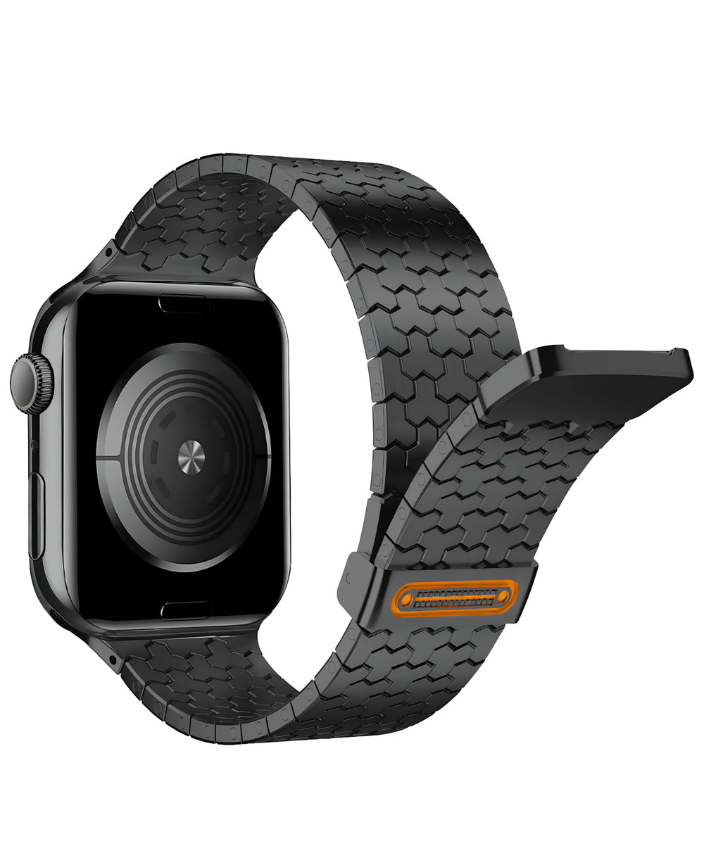Apple Watch Uyumlu Manyetik Titanyum Nobex Loop Kordon - Strapg