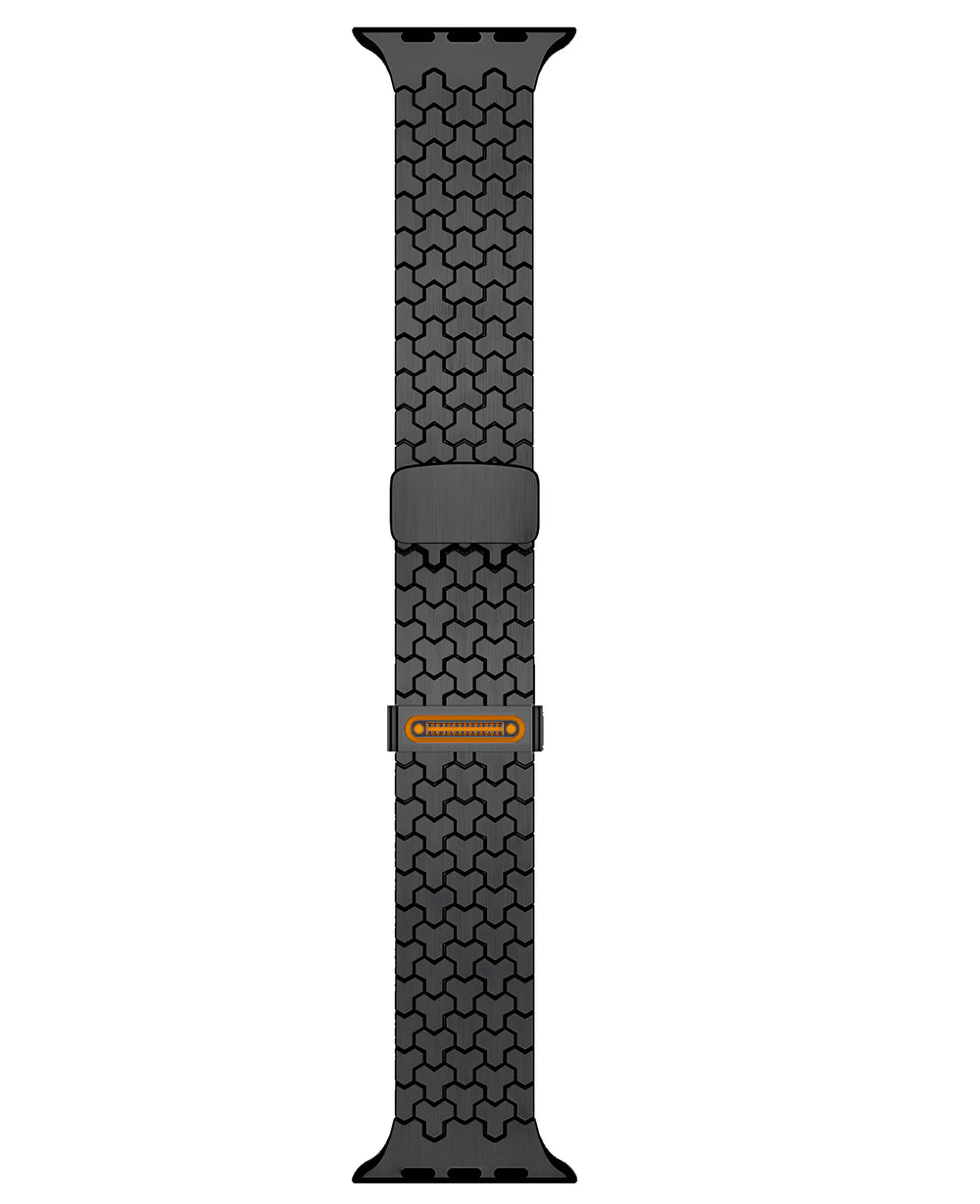 Apple Watch Uyumlu Manyetik Titanyum Nobex Loop Kordon - Strapg