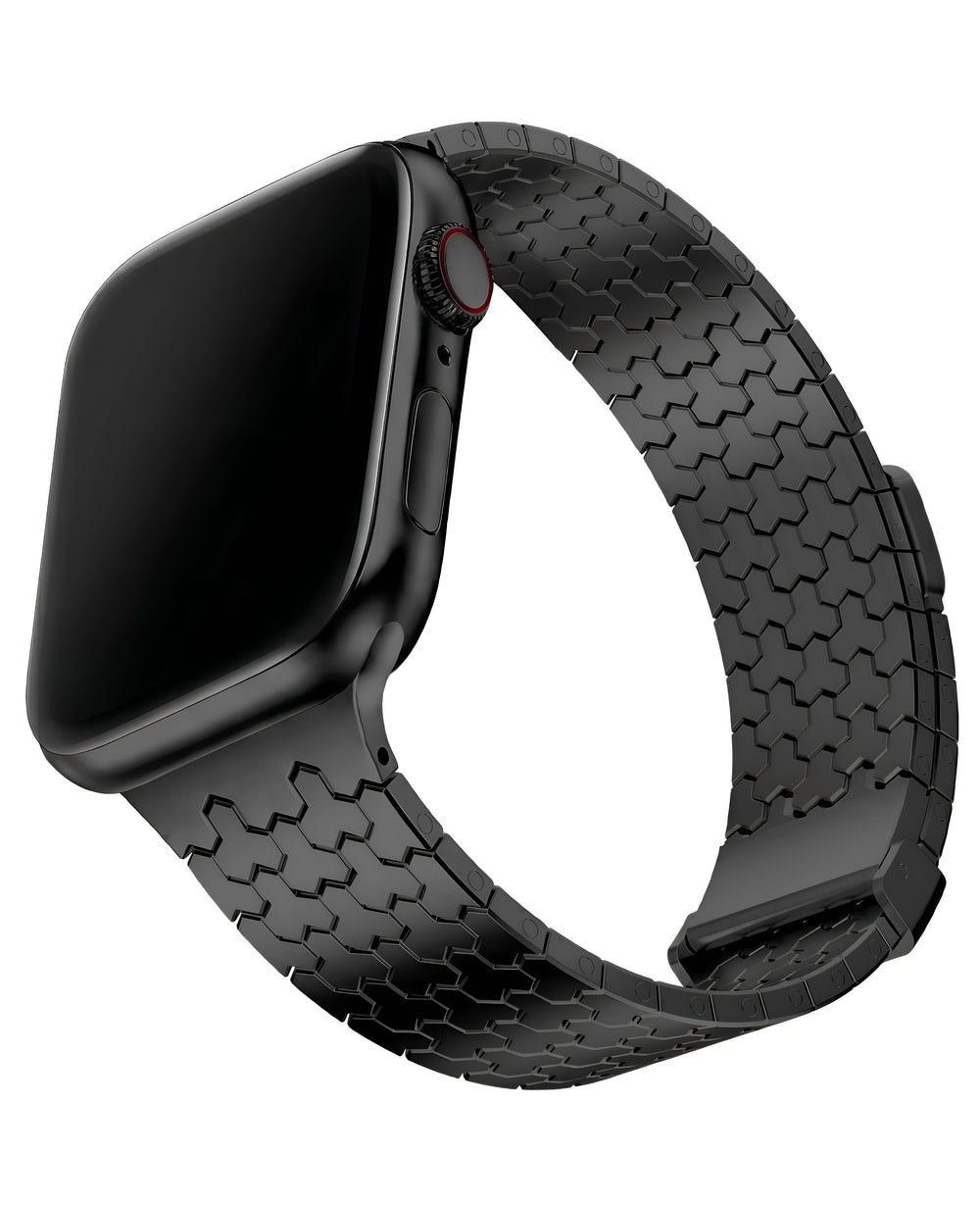 Apple Watch Uyumlu Manyetik Titanyum Nobex Loop Kordon - Strapg