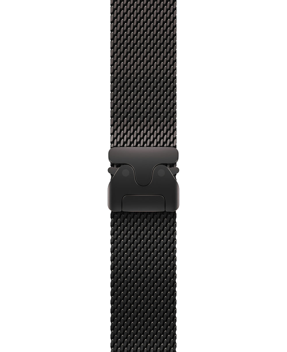 Apple Watch Uyumlu Metal Hasır Paslanmaz Çelik Amares Loop Kordon - Strapg