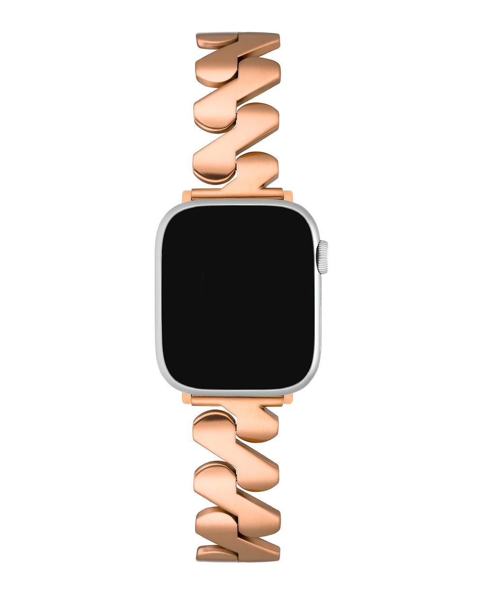 Apple Watch Uyumlu Metal Paslanmaz Celik Helix Loop Kordon - Strapg